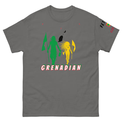 Grenada Flag Mon/Gyal Tee