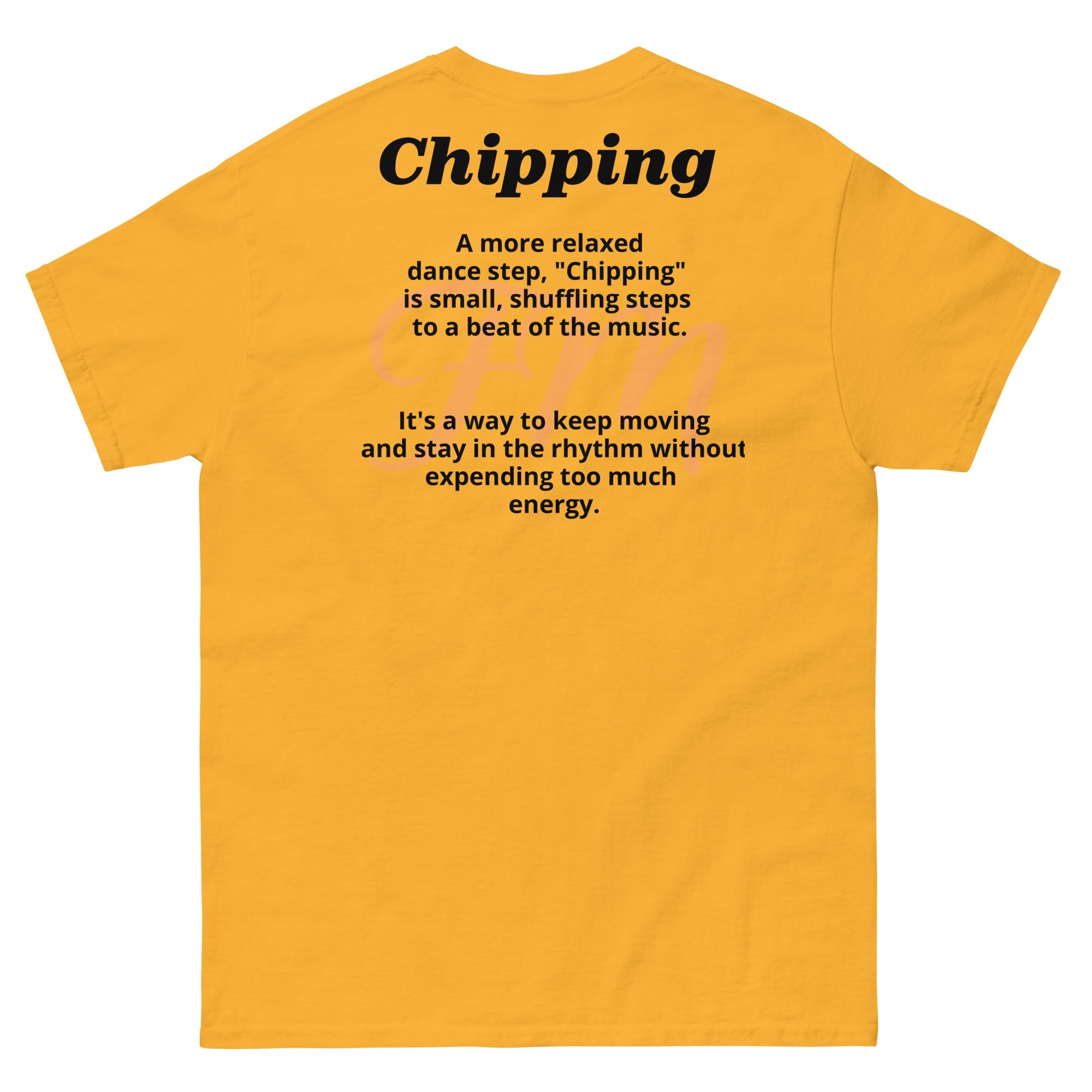 "Chipping" Definition: Unisex classic tee-Fete Massive