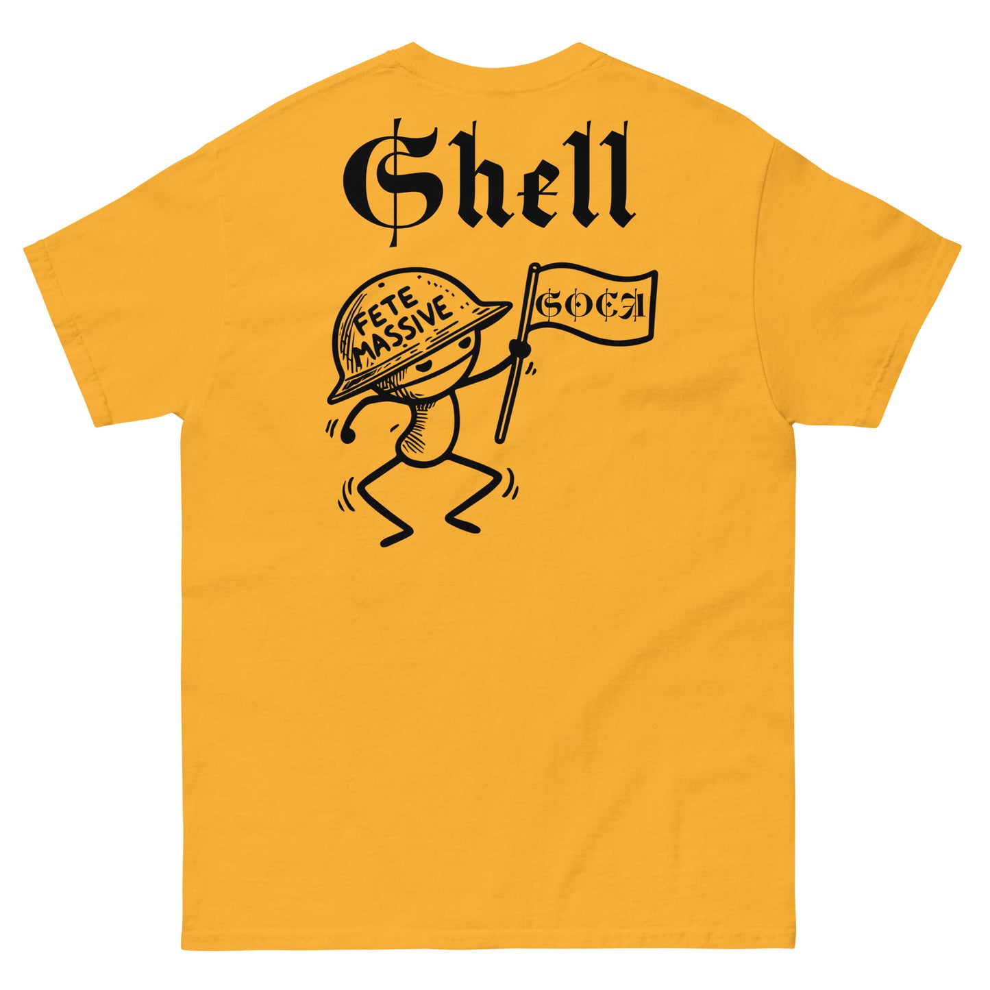 Shell: Fete Massive Designer Unisex classic tee