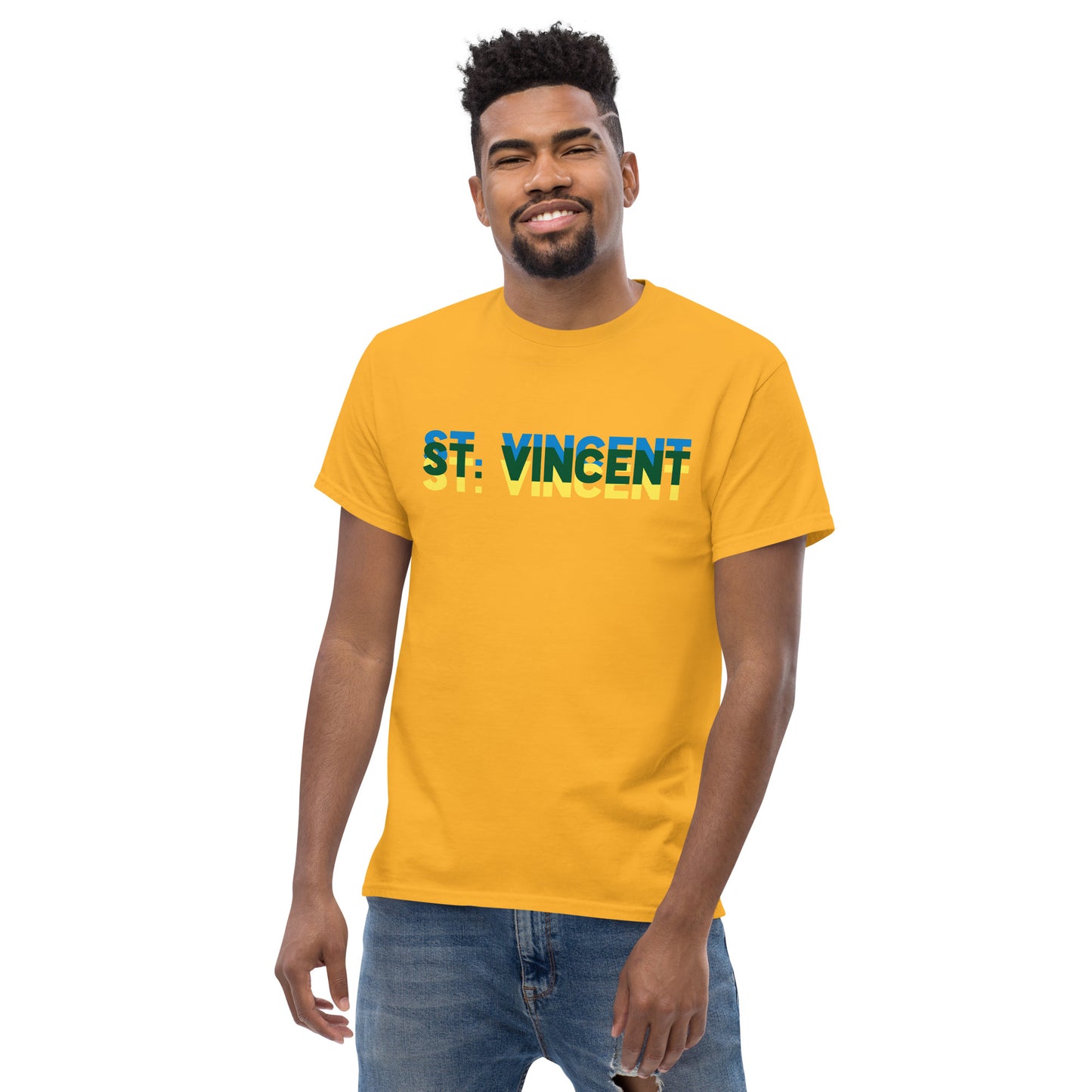 Saint Vincent: Triple Word Unisex classic tee