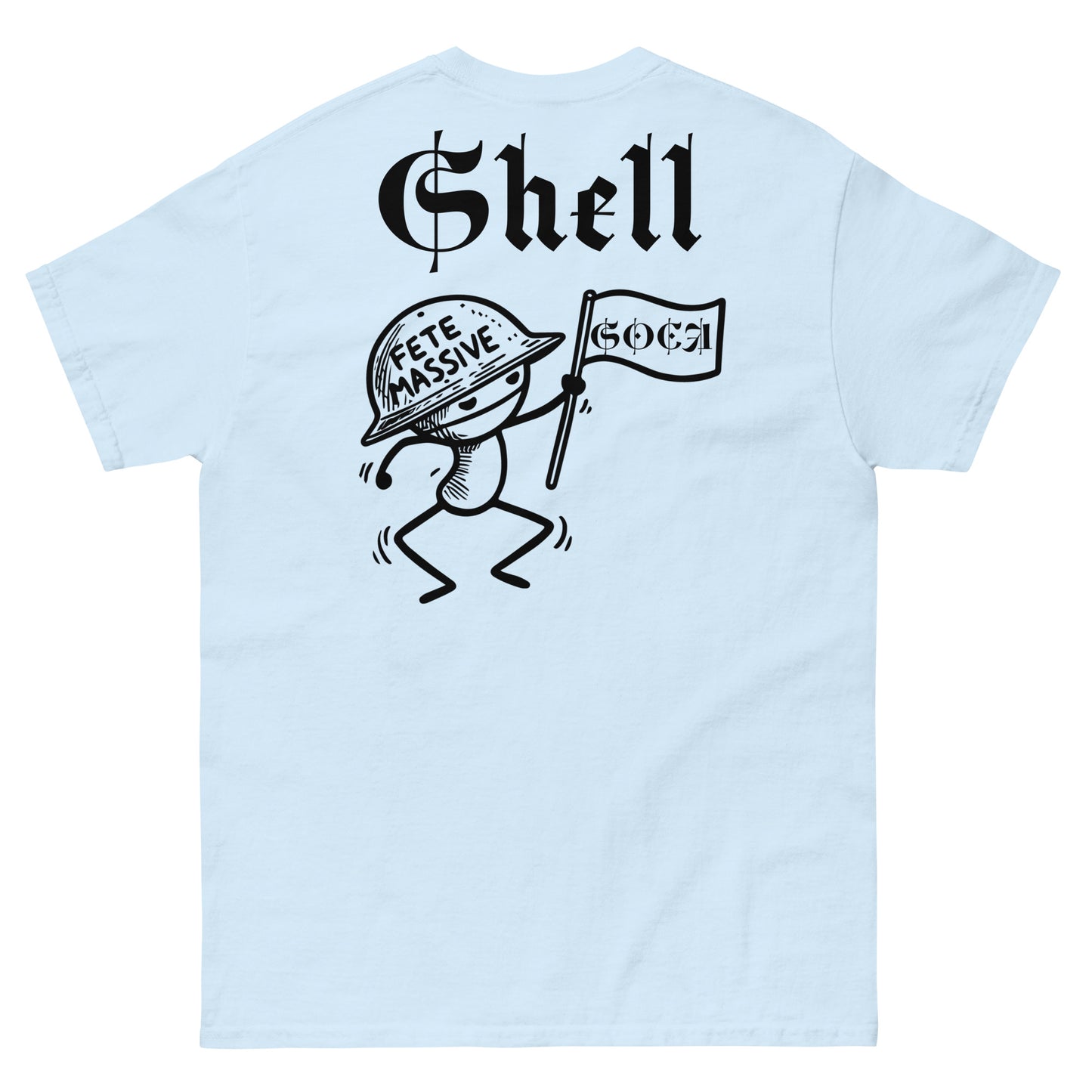 Shell: Fete Massive Designer Unisex classic tee