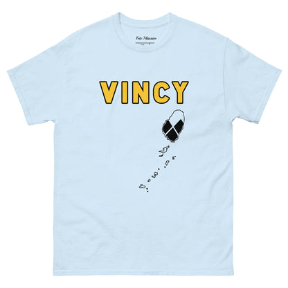 Vincy: Island W Flag Diamonds Unisex classic tee-Fete Massive