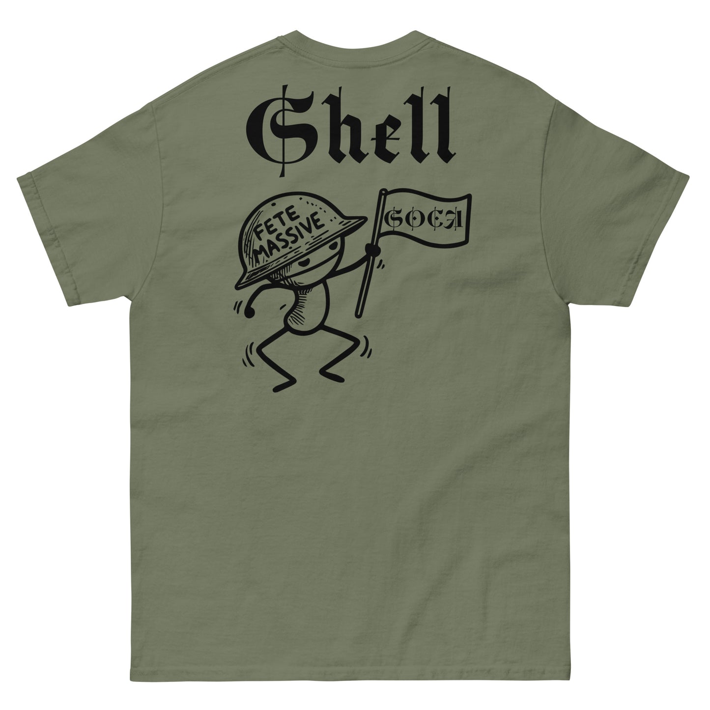 Shell: Fete Massive Designer Unisex classic tee