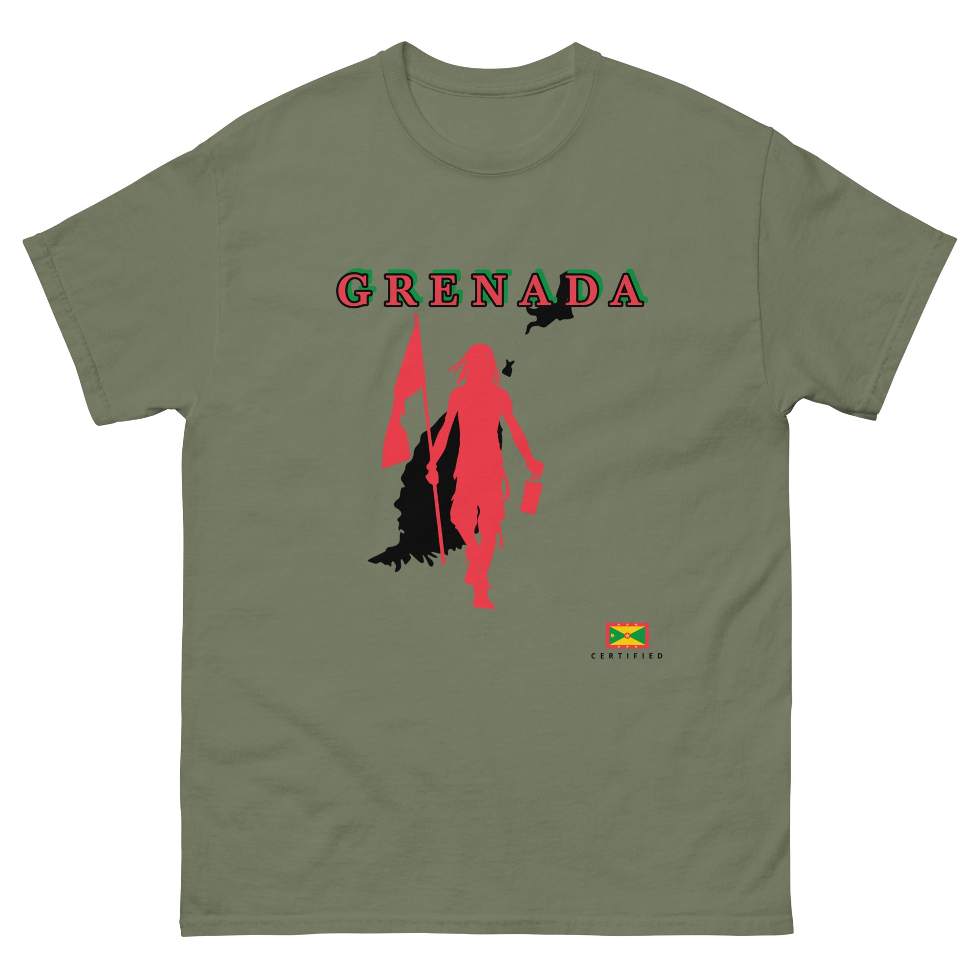 Grenada Flag Mon Tee-Fete Massive