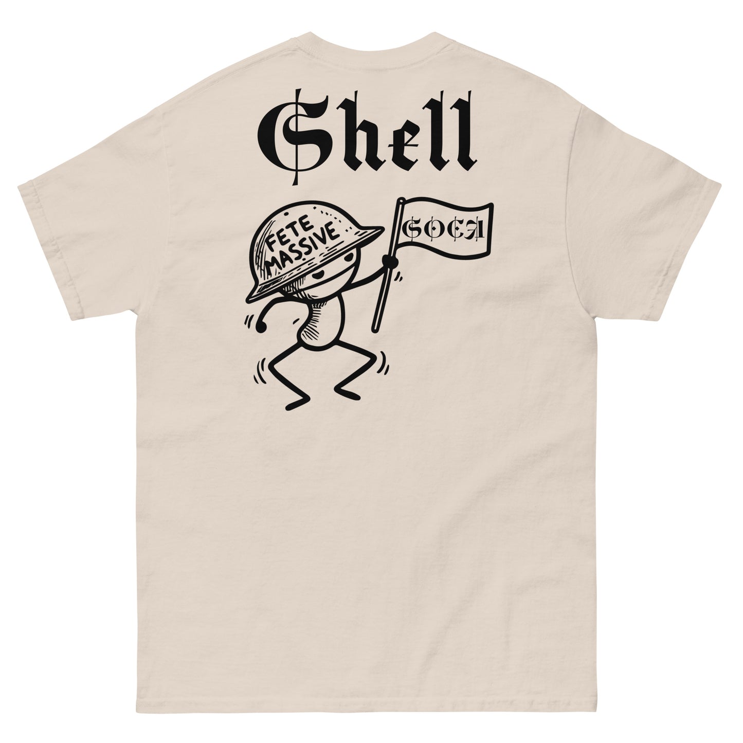 Shell: Fete Massive Designer Unisex classic tee