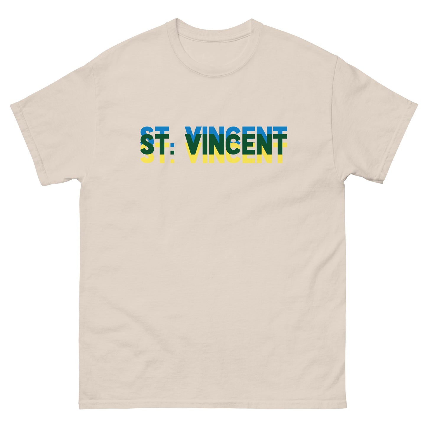 Saint Vincent: Triple Word Unisex classic tee