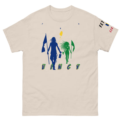 Vincy Flag Mon/Gyal tee