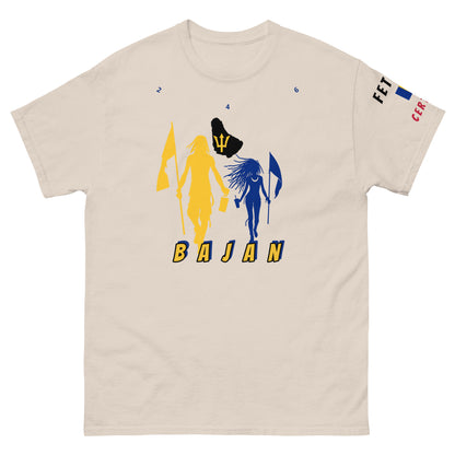 Barbados Flag Mon/Gyal Tee