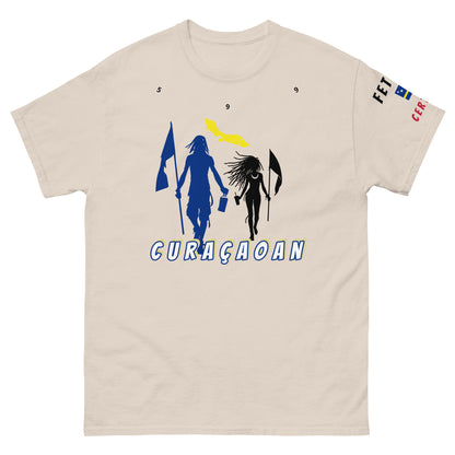 Curacao Flag Mon/Gyal Tee