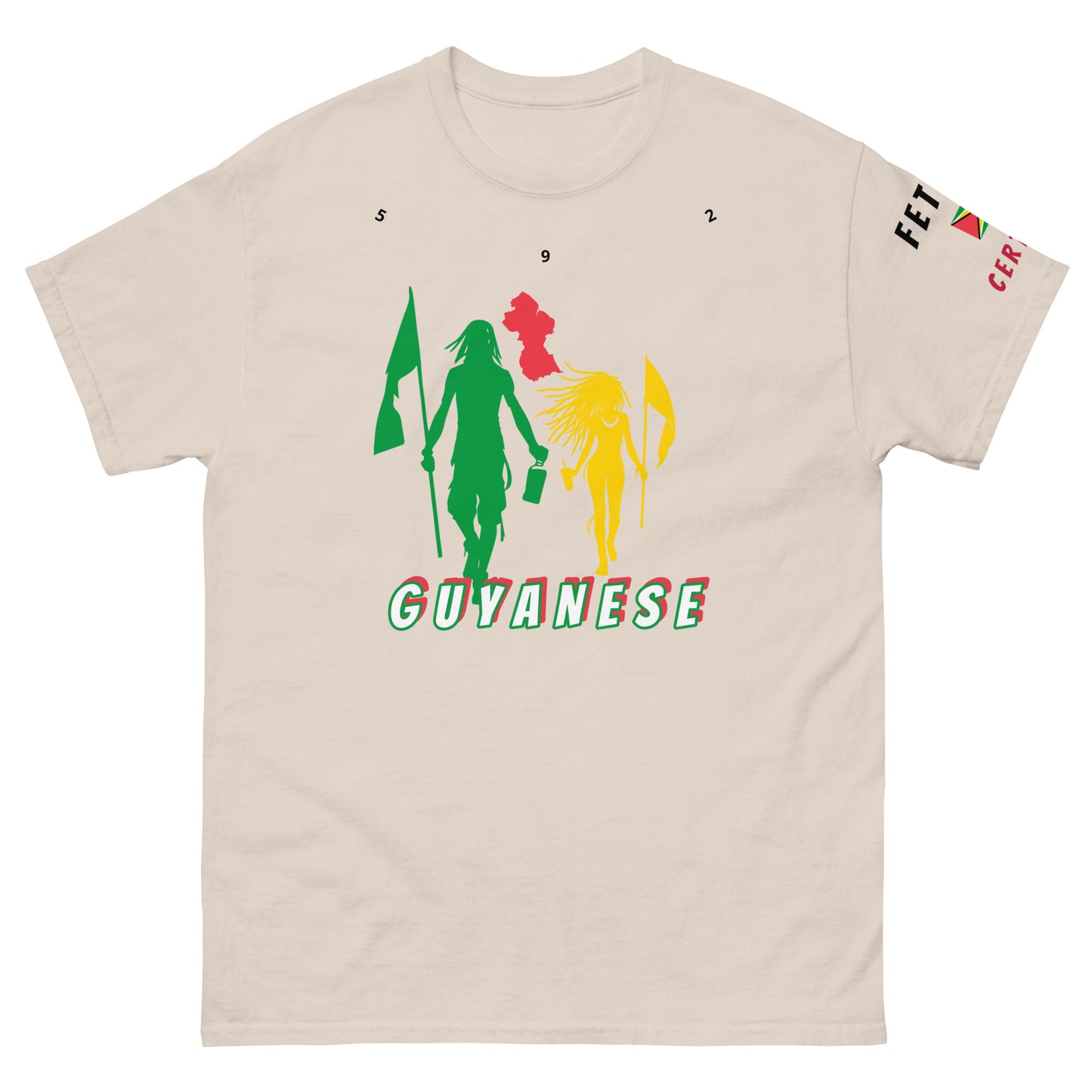 Guyana Flag Mon/Gyal Tee