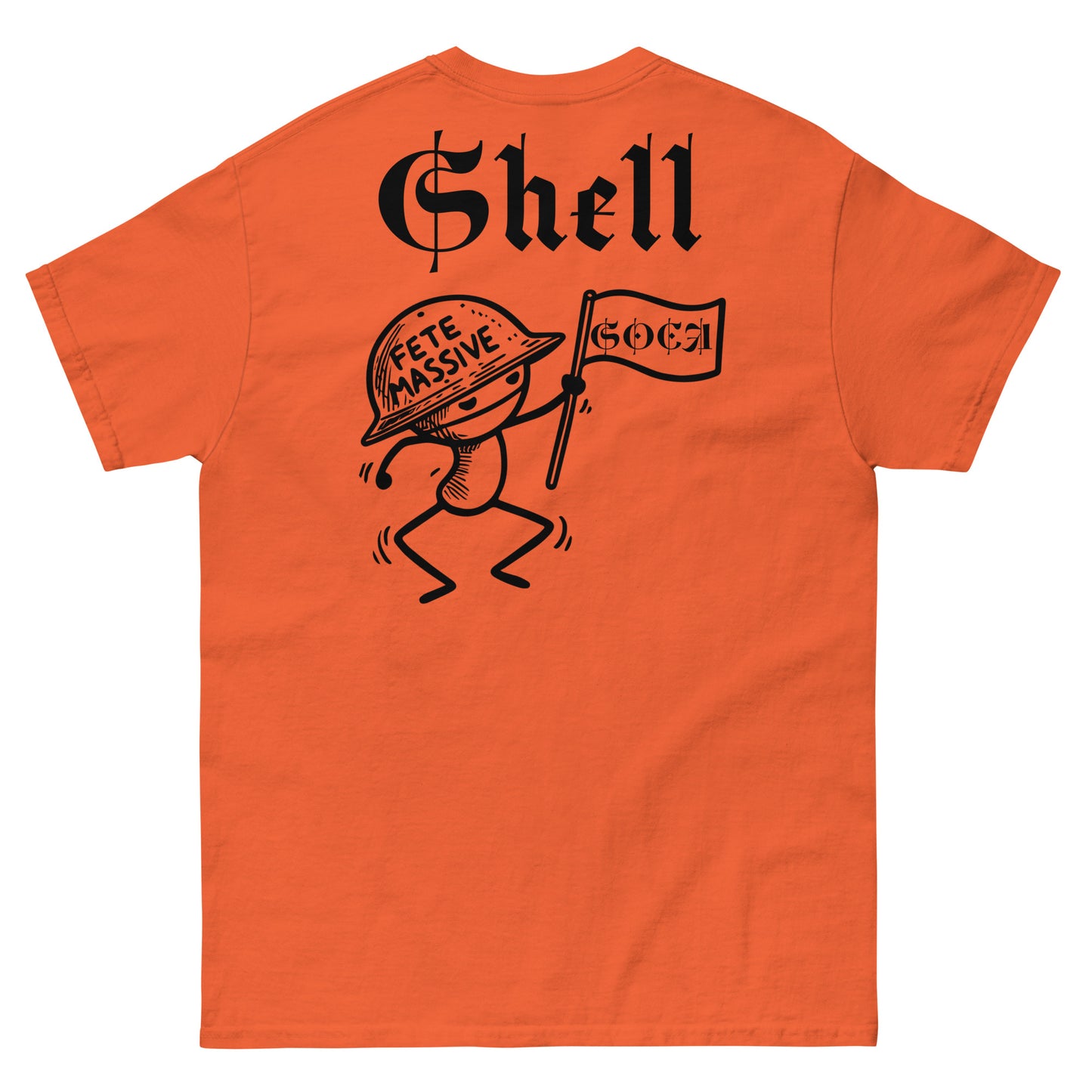 Shell: Fete Massive Designer Unisex classic tee