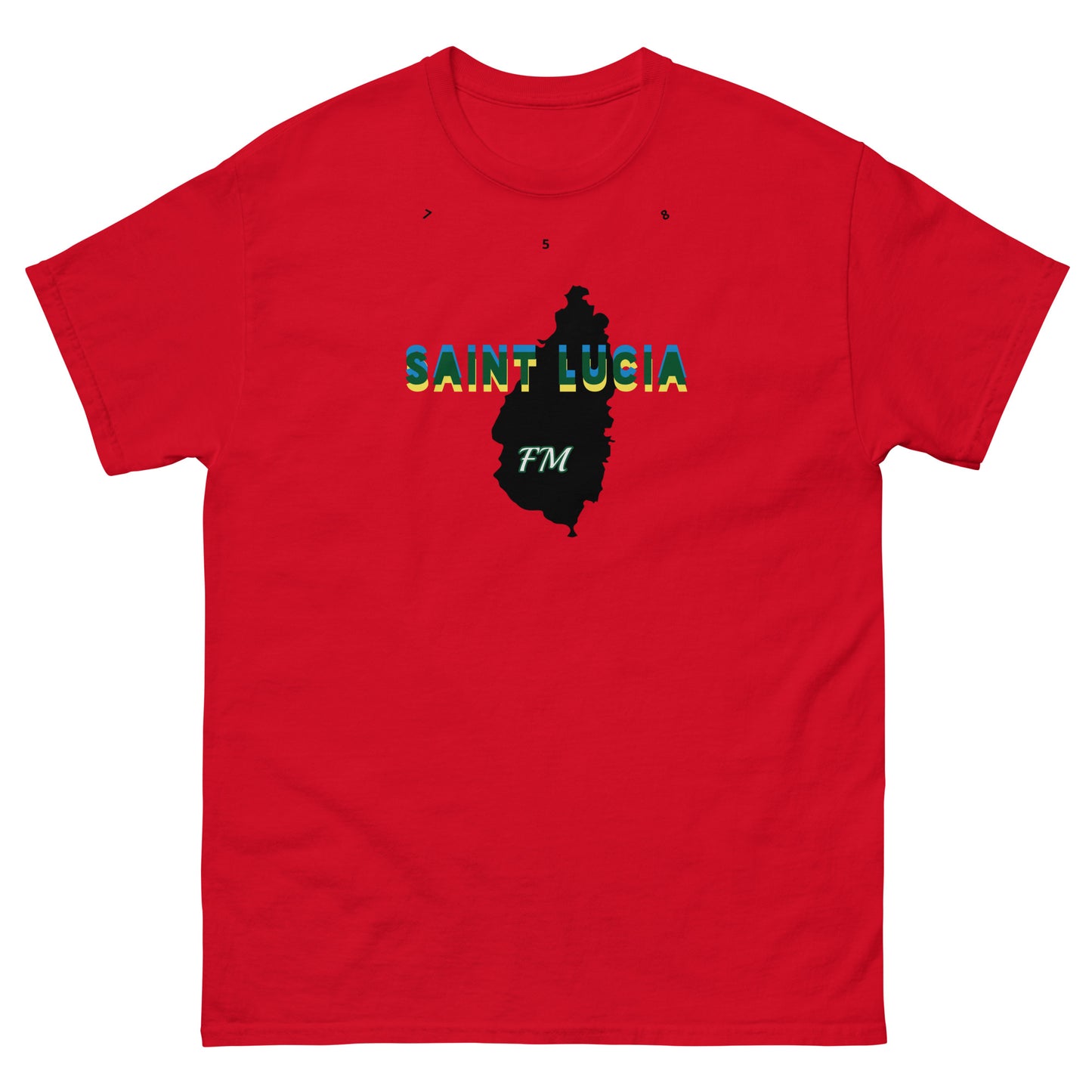 Saint Lucia Triple Word tee