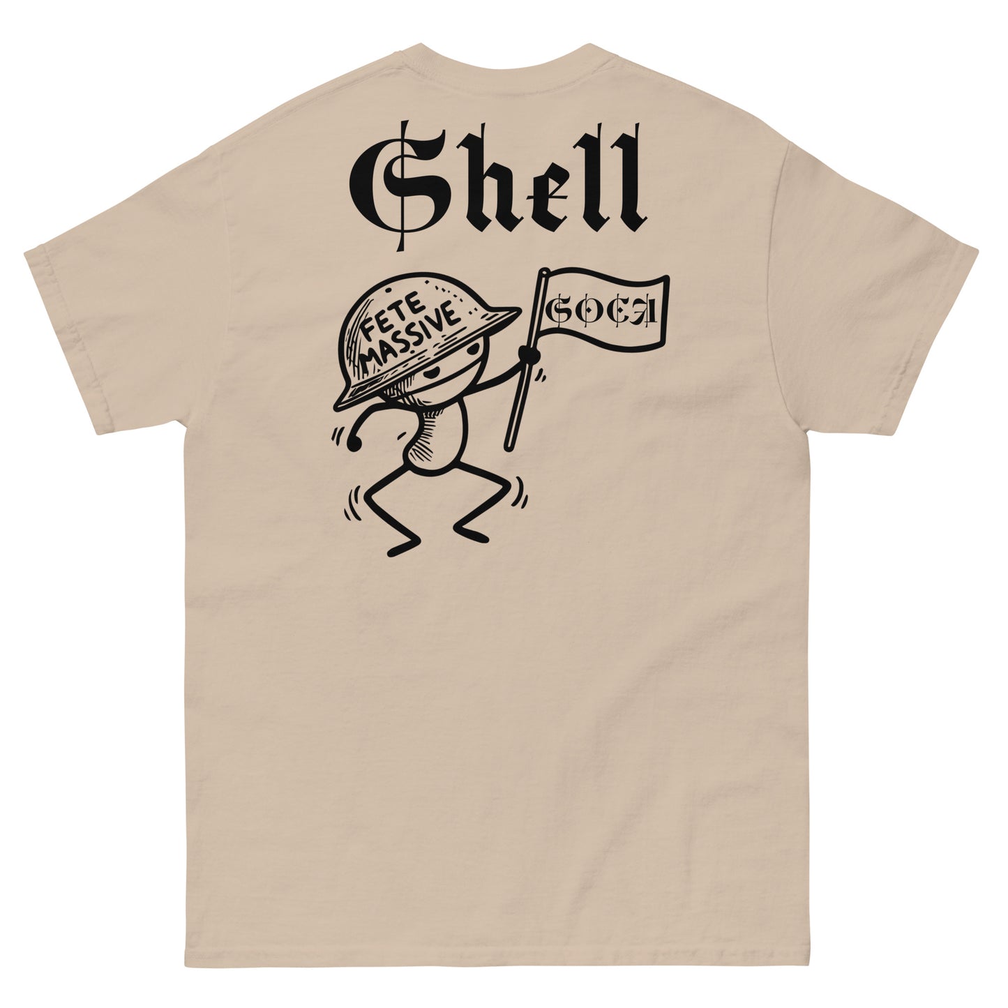 Shell: Fete Massive Designer Unisex classic tee