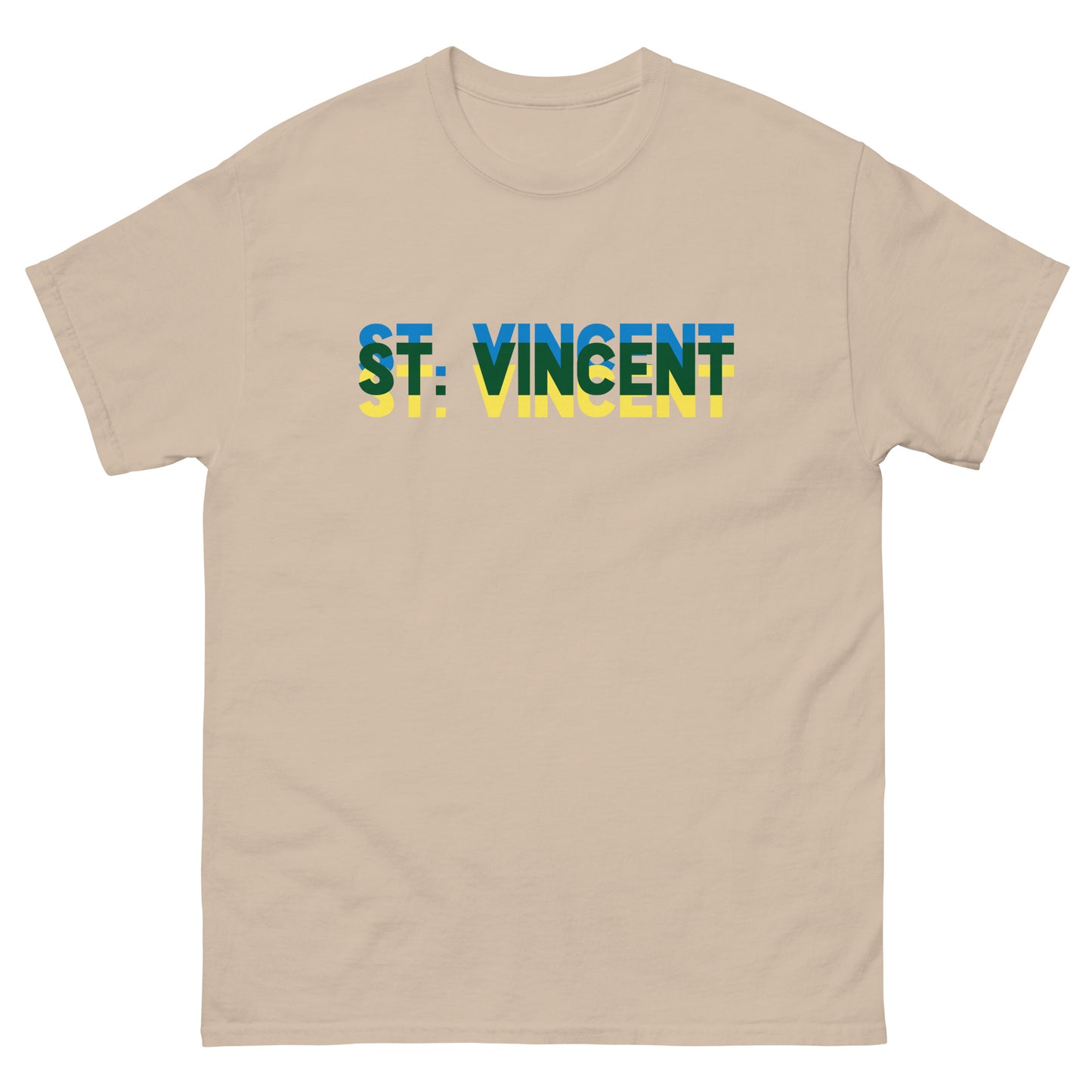 Saint Vincent: Triple Word Unisex classic tee