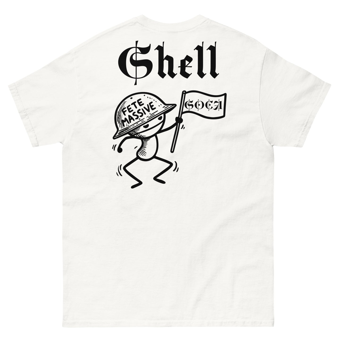 Shell: Fete Massive Designer Unisex classic tee