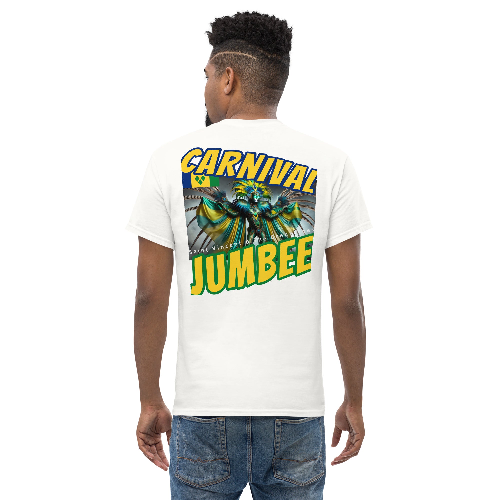 St. Vincent and the Grenadines Carnival Jumbee tee-Fete Massive