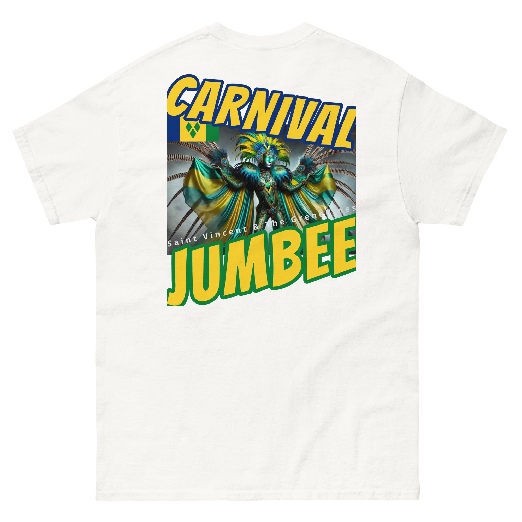 St. Vincent and the Grenadines Carnival Jumbee tee-Fete Massive