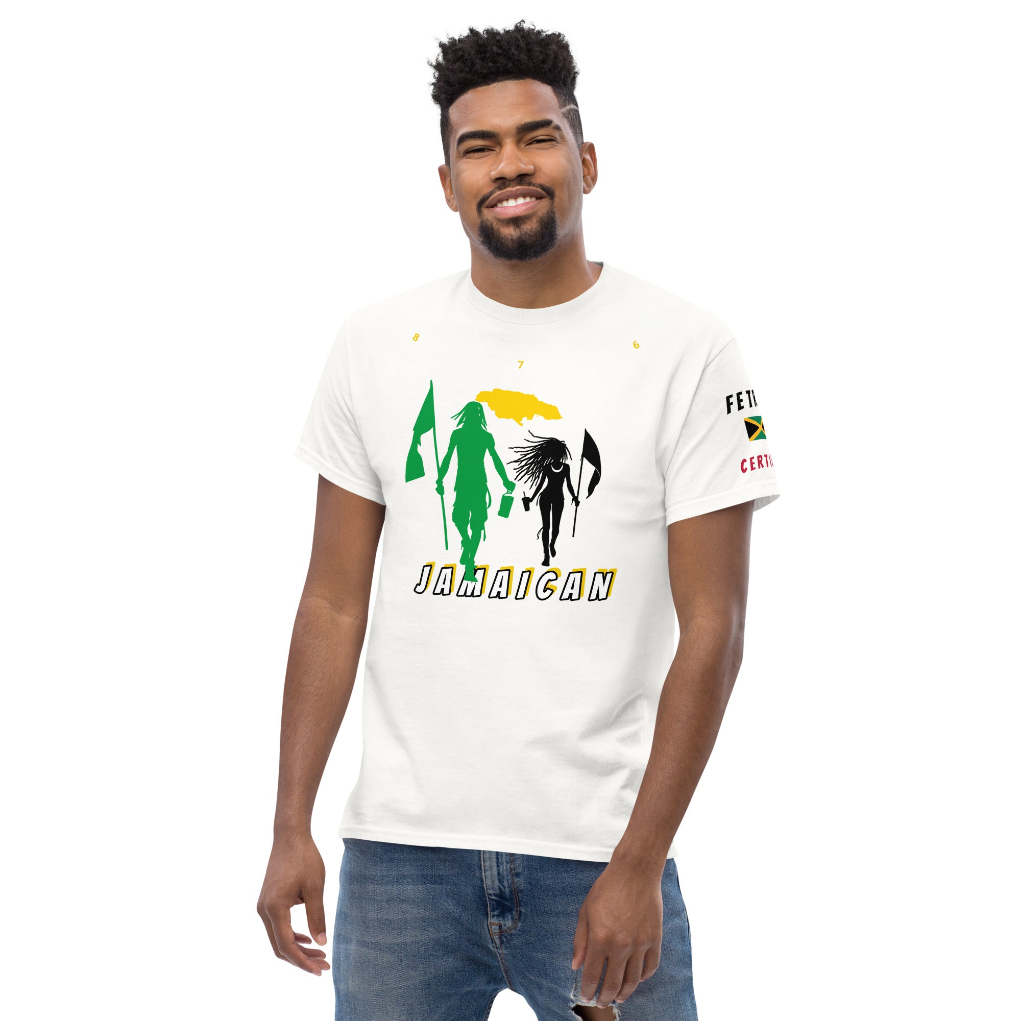 Jamaica Flag Mon/Gyal Tee-Fete Massive