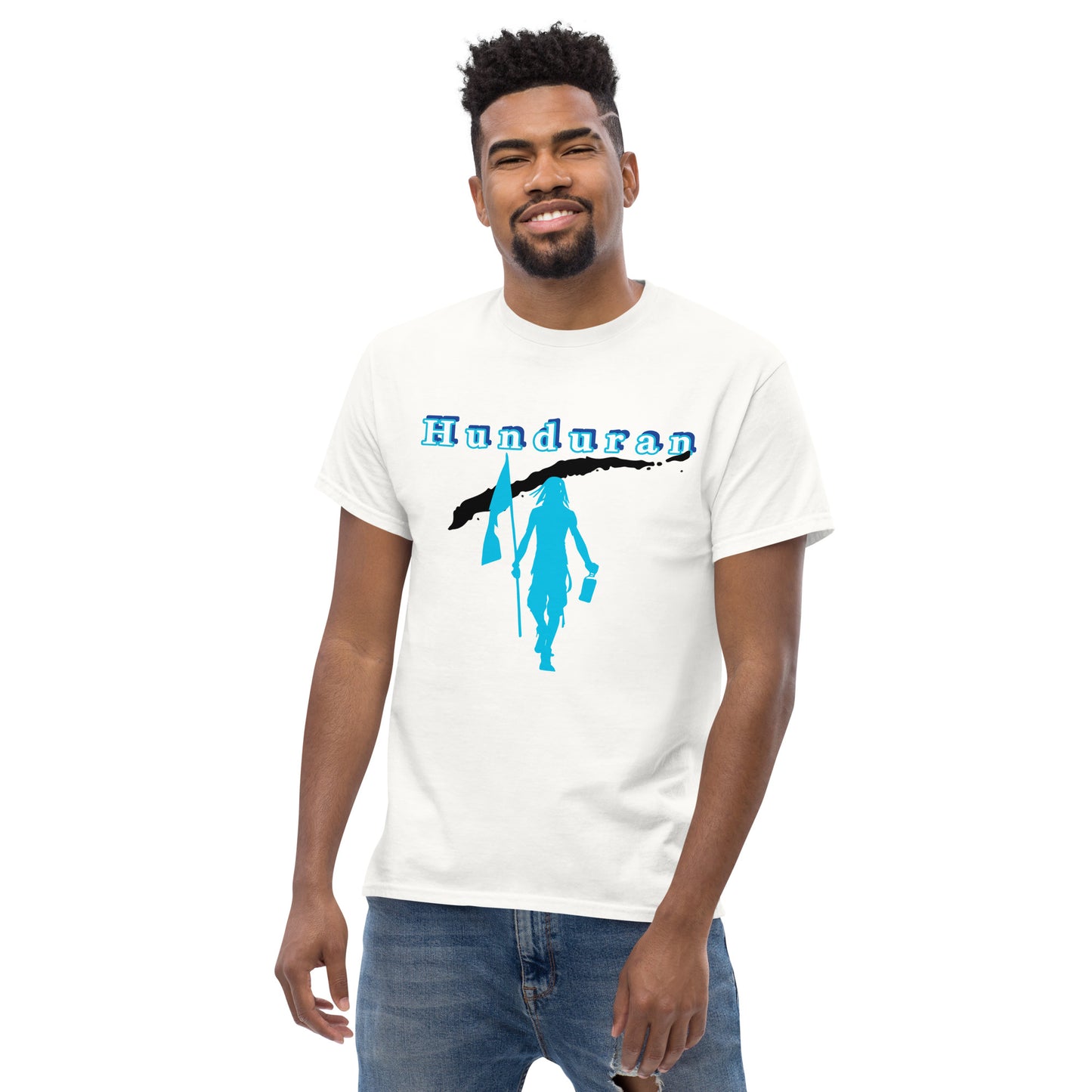 Roatan / Honduras Island Tee with Flag Mon