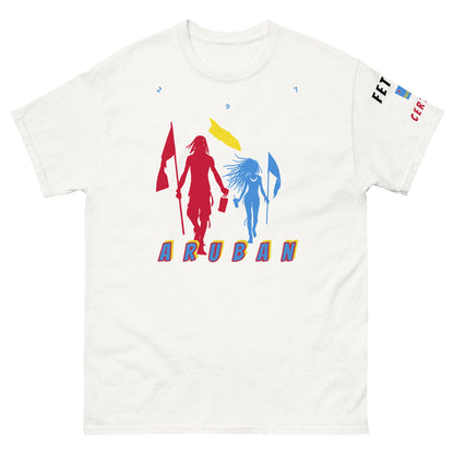 Aruba Flag Mon/Gyal tee