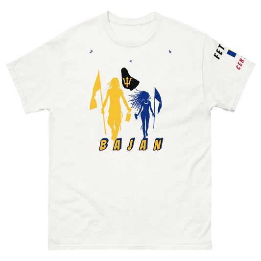 Barbados Flag Mon/Gyal Tee