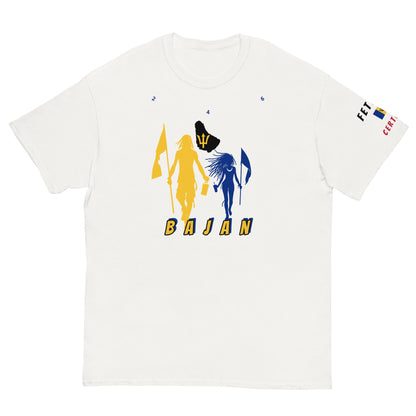 Barbados Flag Mon/Gyal Tee