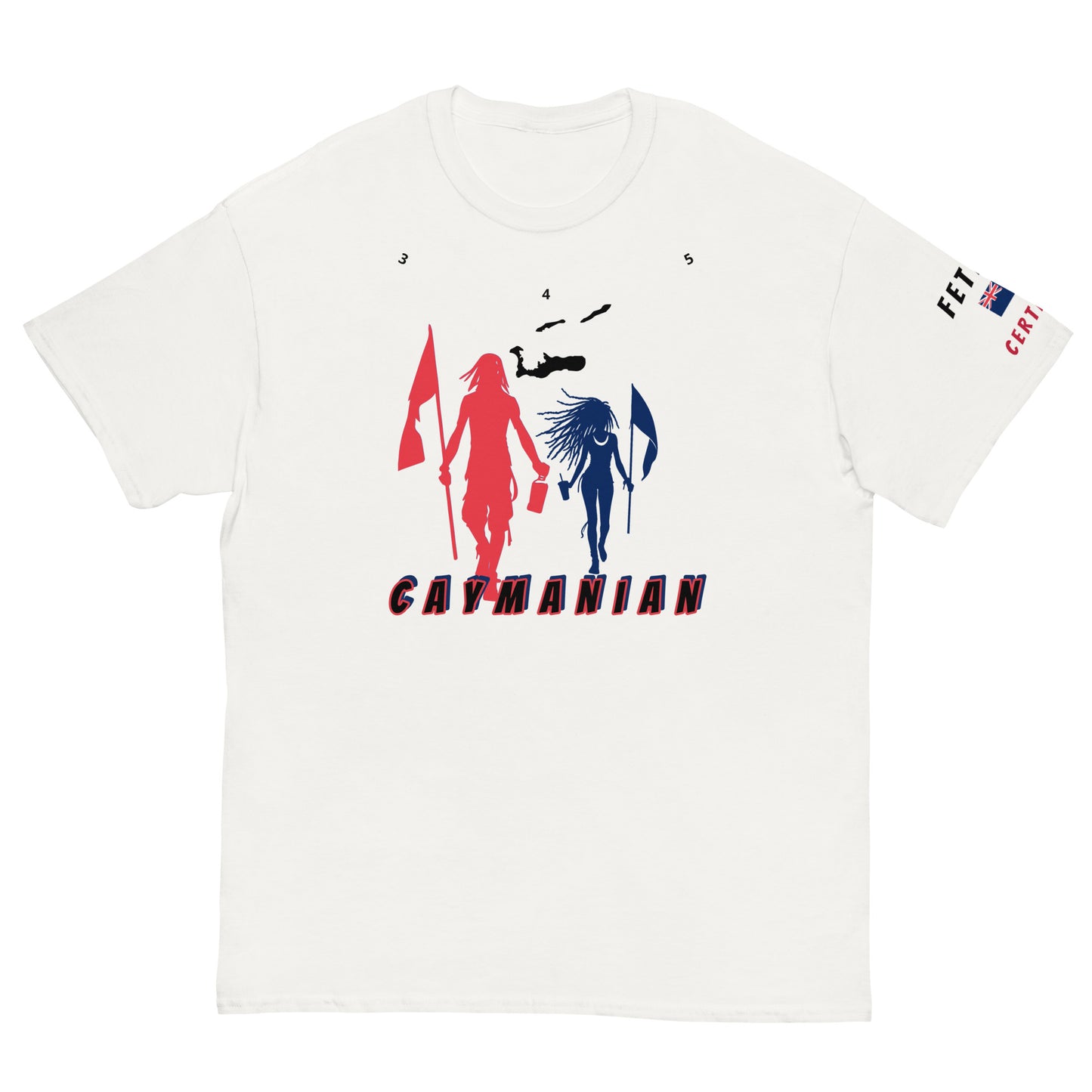 Cayman Islands Flag Mon/Gyal tee