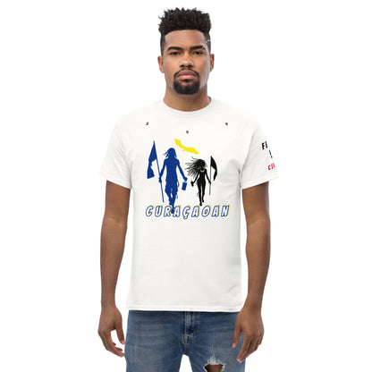 Curacao Flag Mon/Gyal Tee