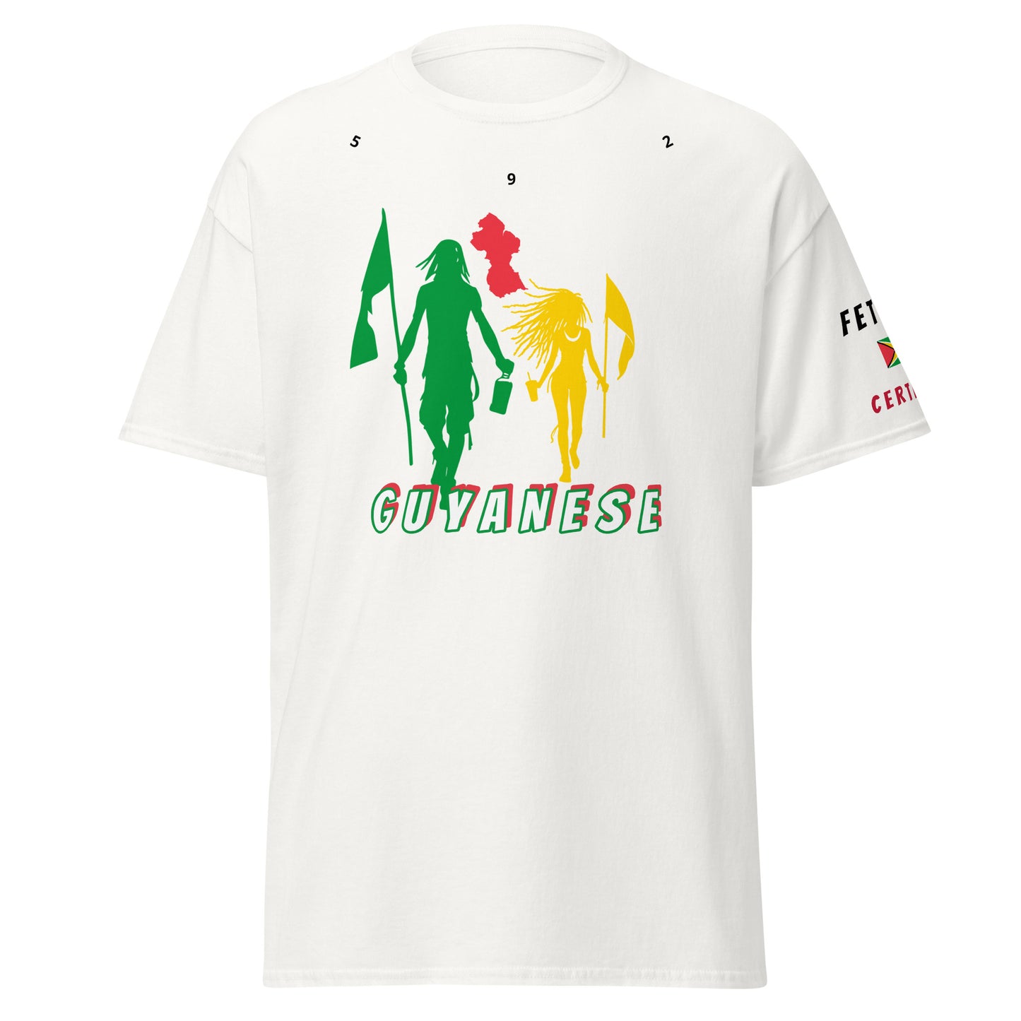 Guyana Flag Mon/Gyal Tee