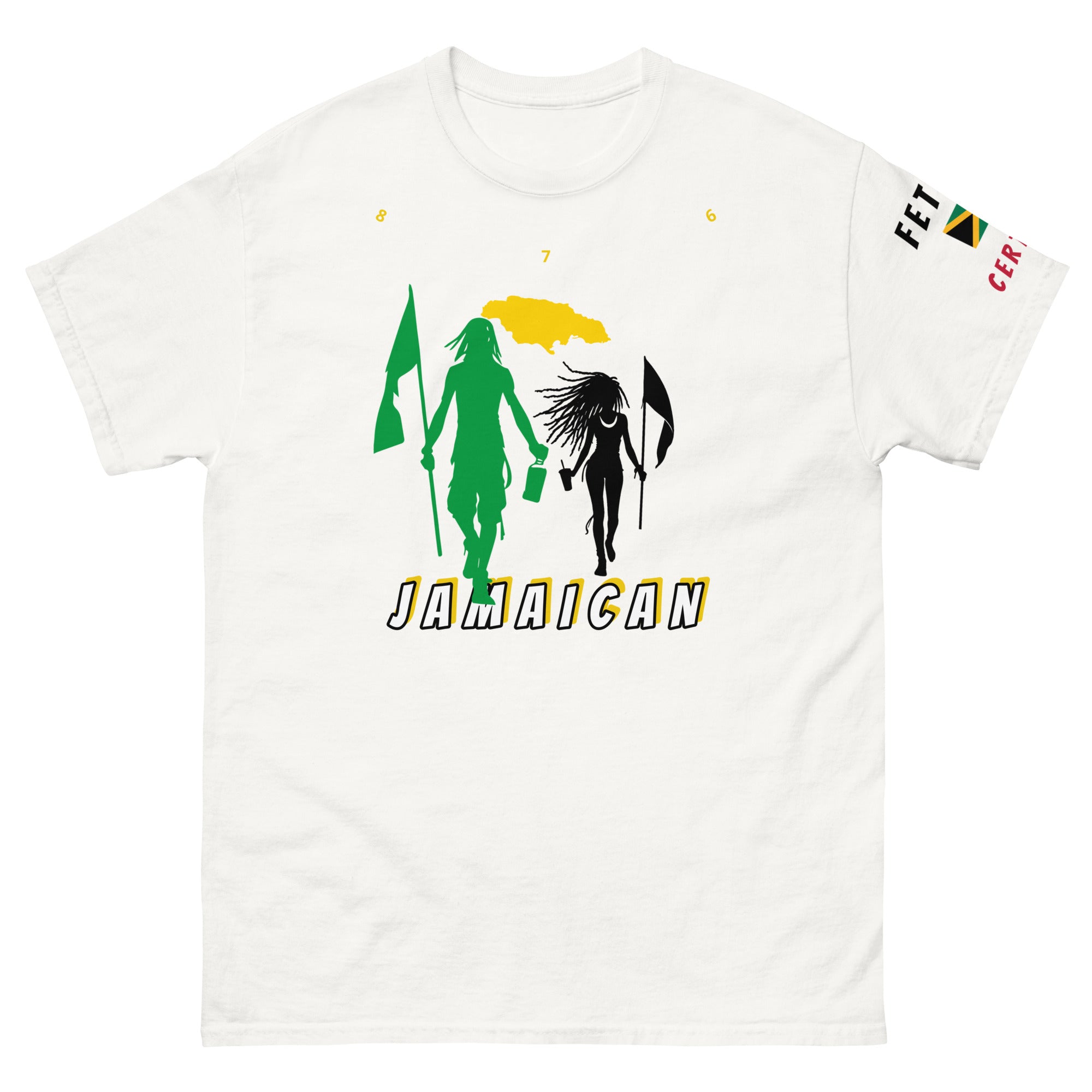 Jamaica Flag Mon/Gyal Tee-Fete Massive