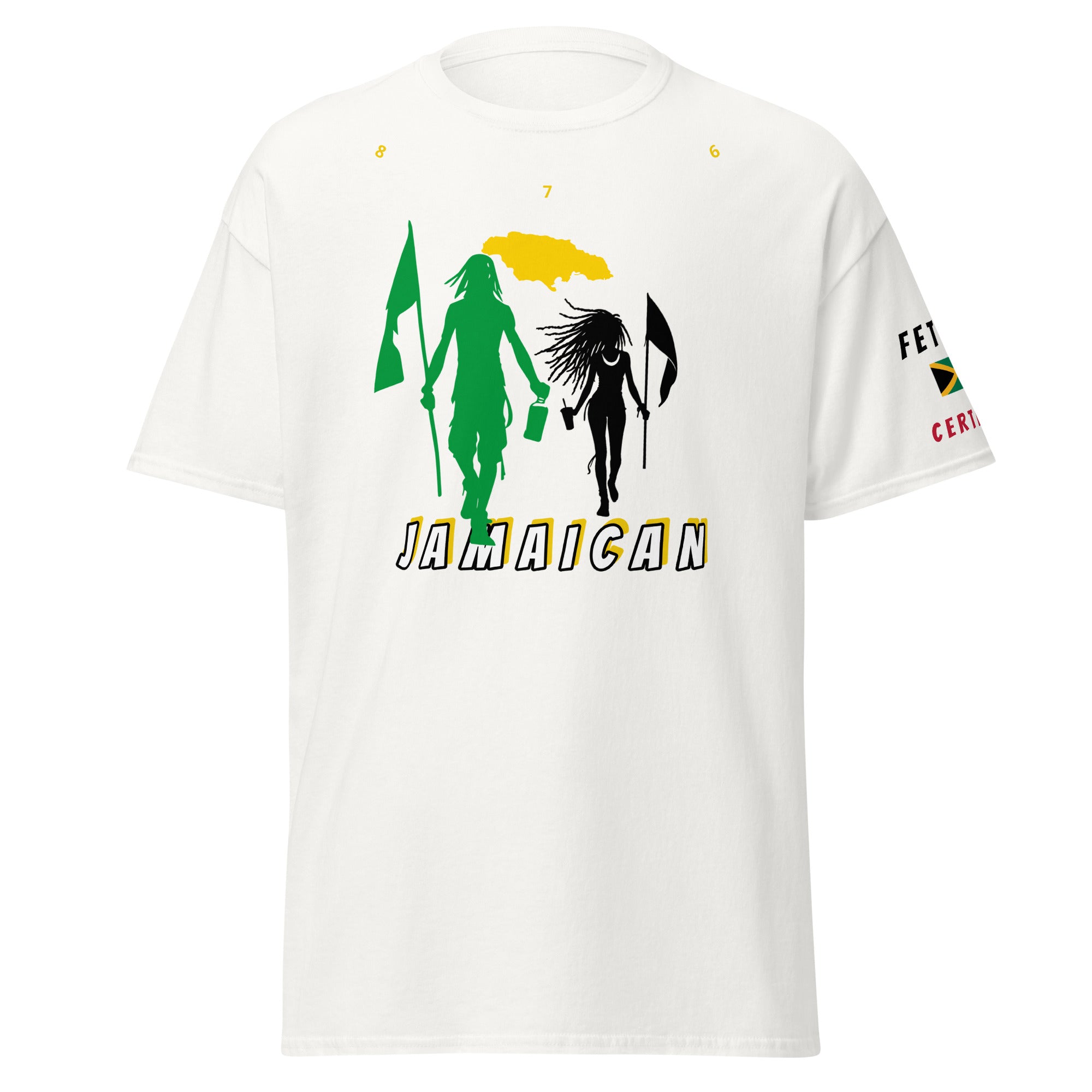 Jamaica Flag Mon/Gyal Tee-Fete Massive