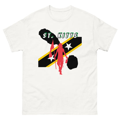 St. Kitts Island Tee with Flag Mon