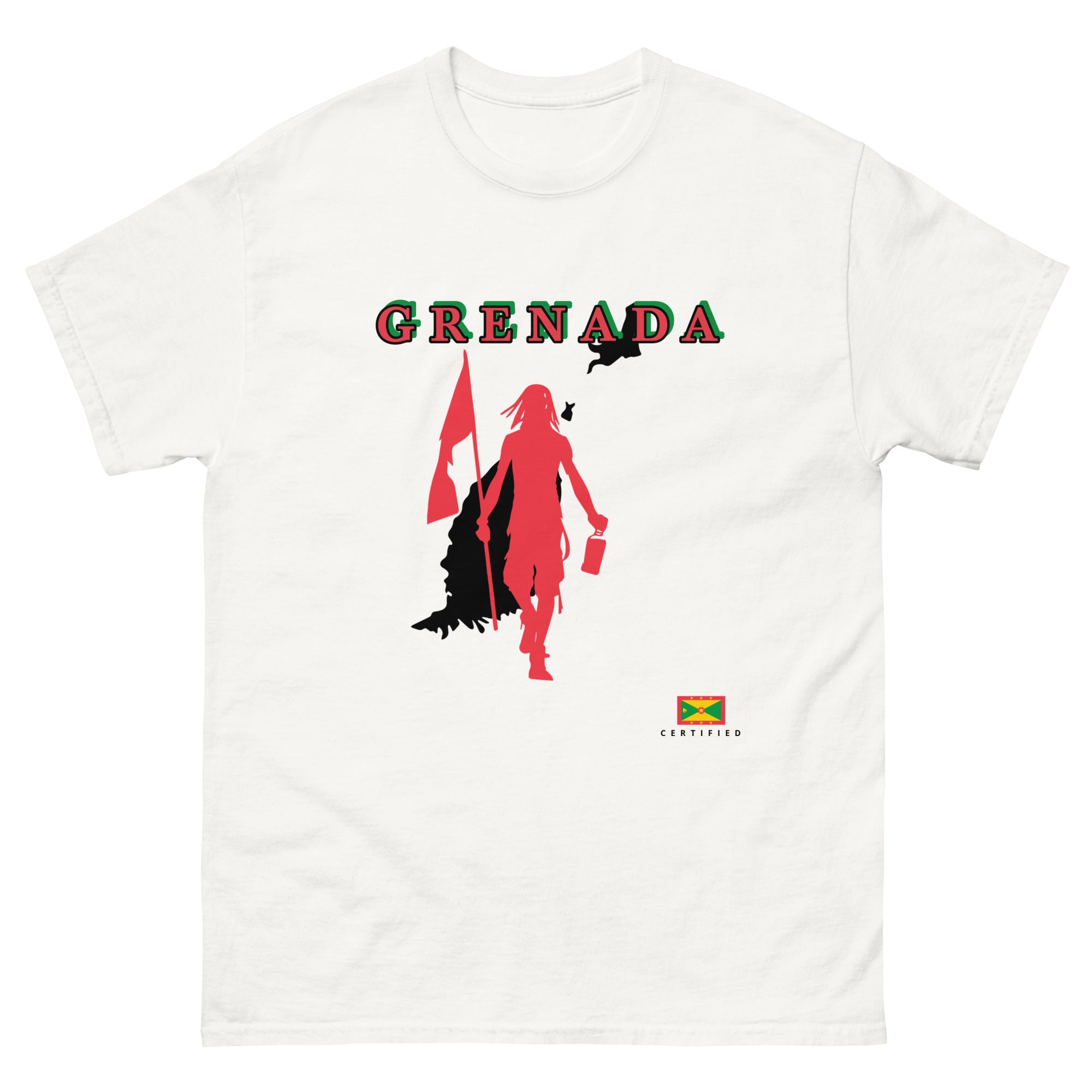 Grenada Flag Mon Tee-Fete Massive