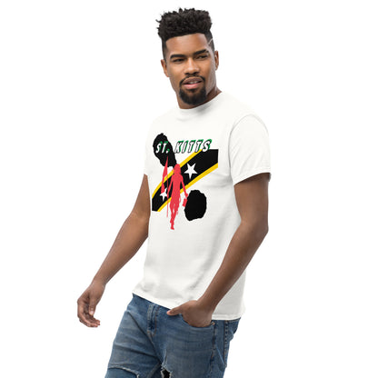 St. Kitts Island Tee with Flag Mon