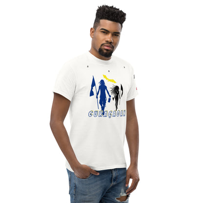 Curacao Flag Mon/Gyal Tee