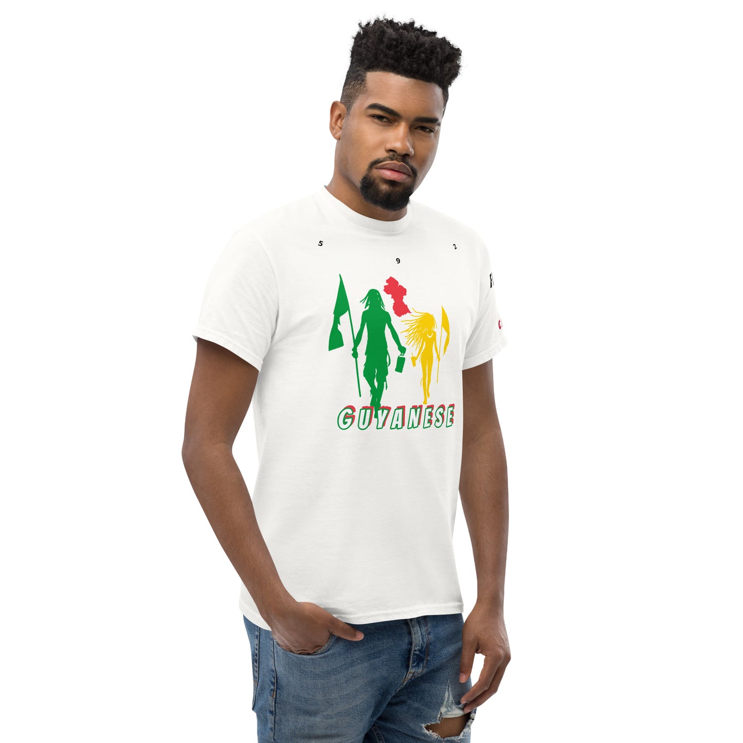 Guyana Flag Mon/Gyal Tee