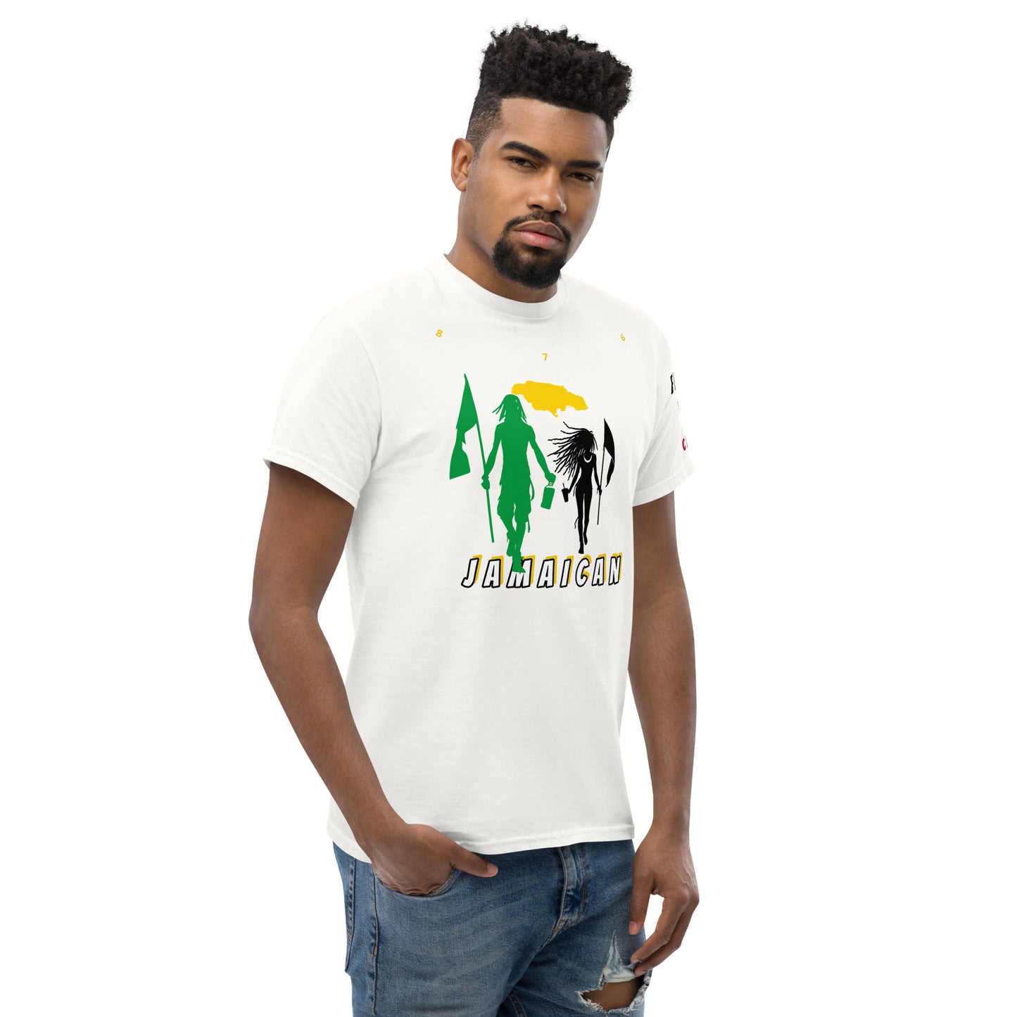 Jamaica Flag Mon/Gyal Tee