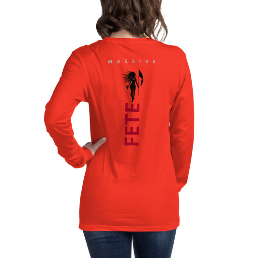 Fete Massive FETE Women Long Sleeve Tee