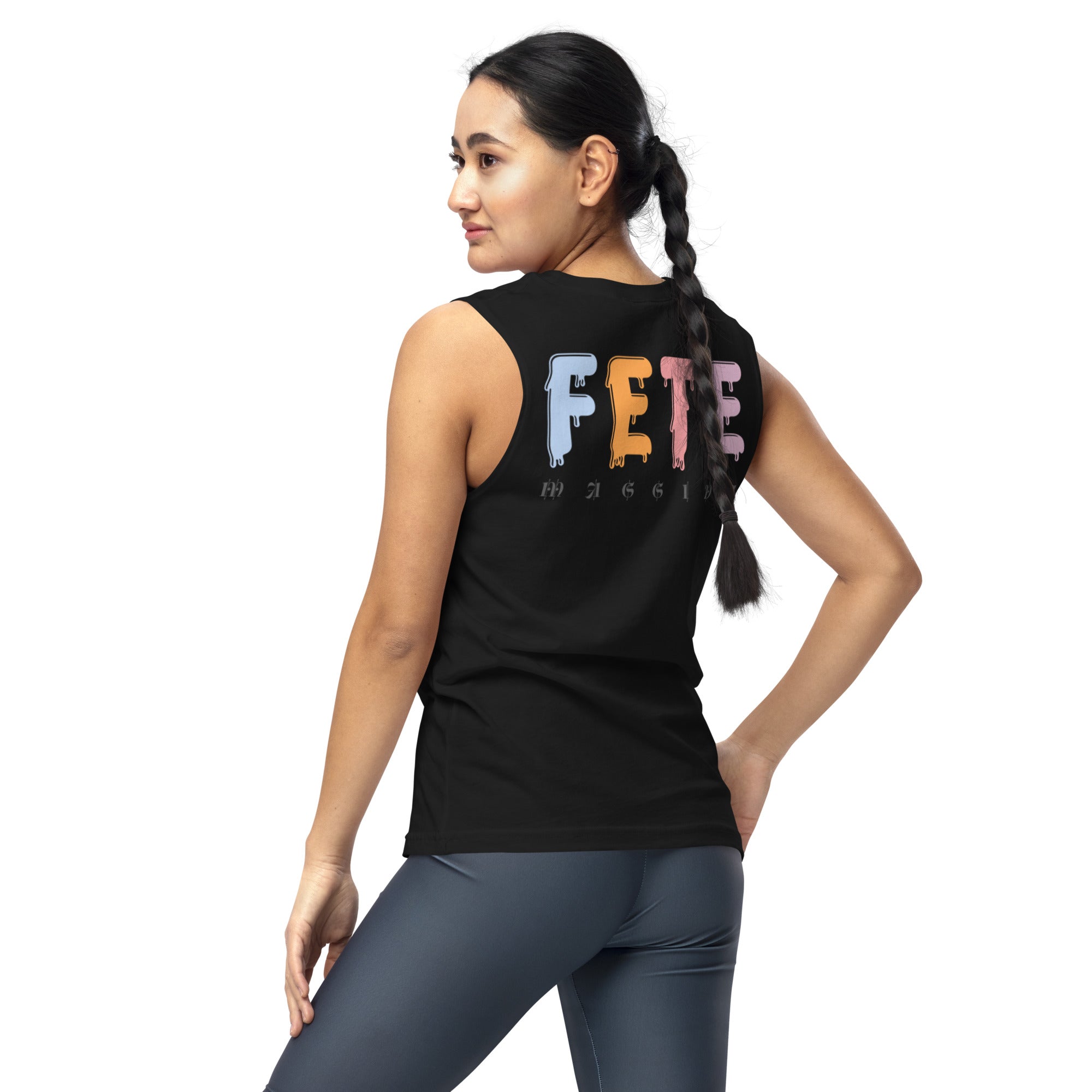 Fete & Reach Muscle Shirt (Unisex)-Fete Massive