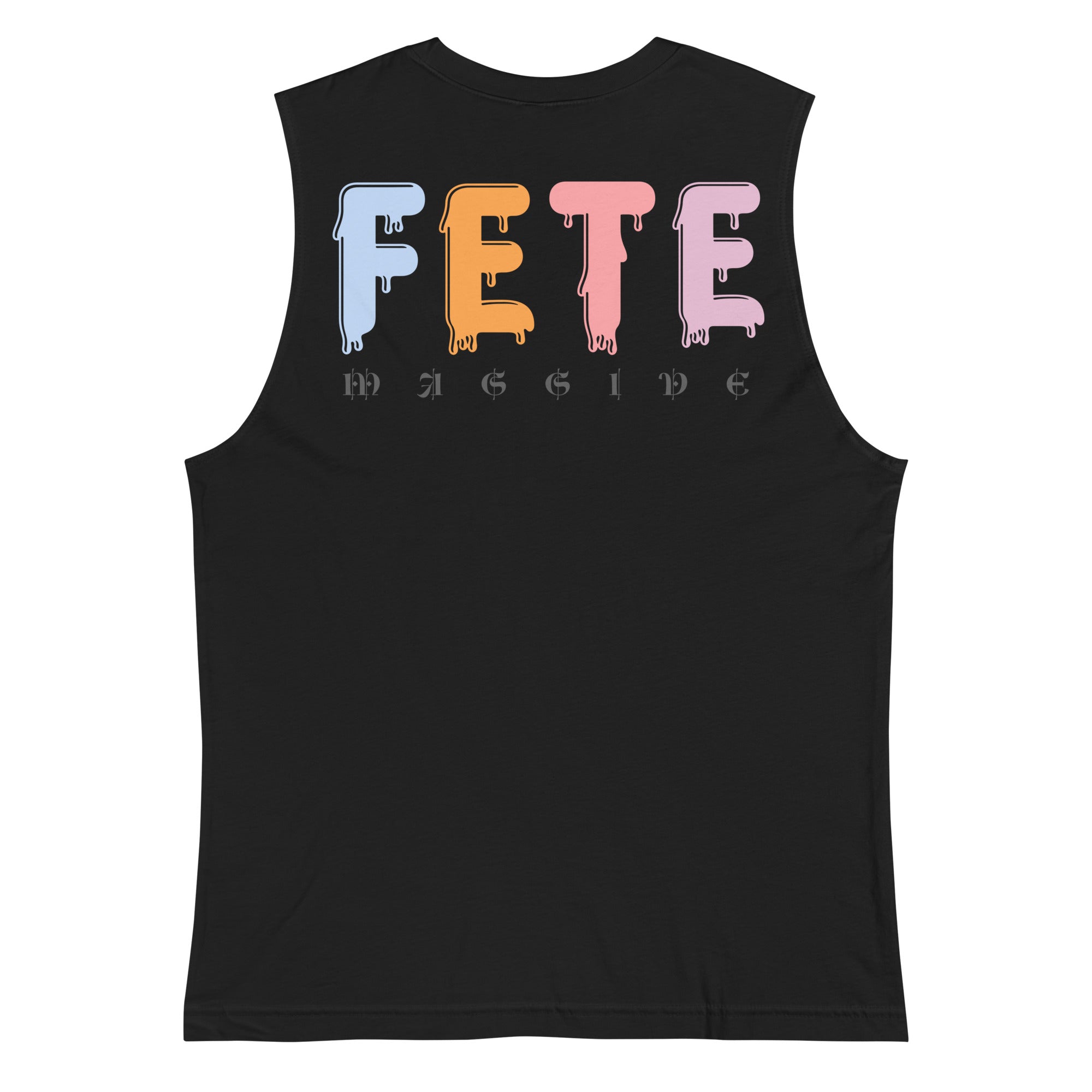 Paint & Powder Unisex Muscle Shirt-Fete Massive