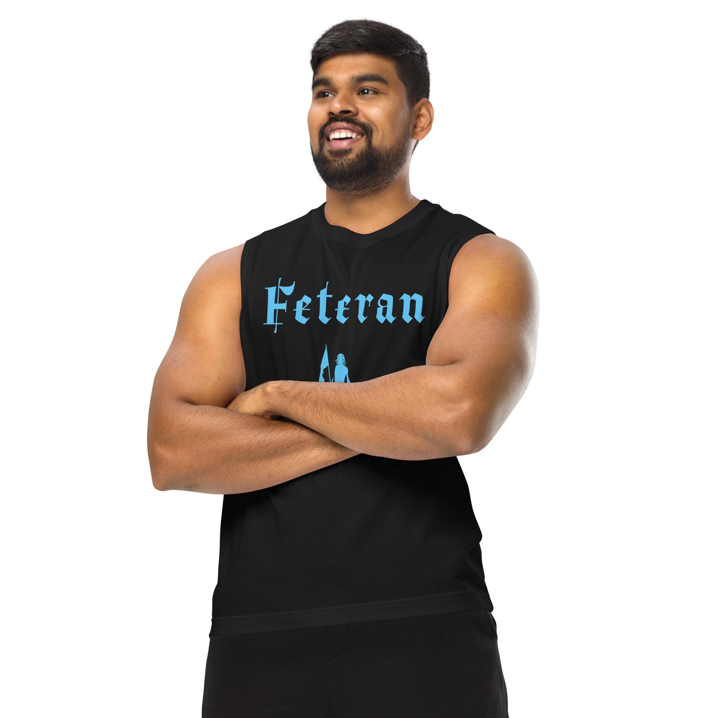 Feteran Muscle Shirt (Frost Blue Colors) Unisex