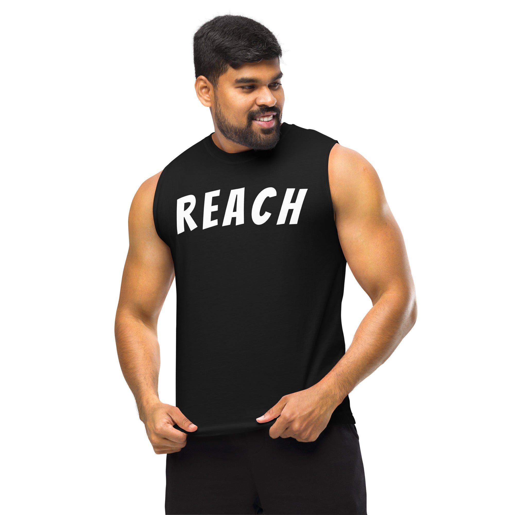 Fete & Reach Muscle Shirt (Unisex)-Fete Massive