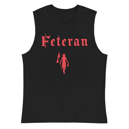 Feteran Muscle Shirt (Red) Unisex