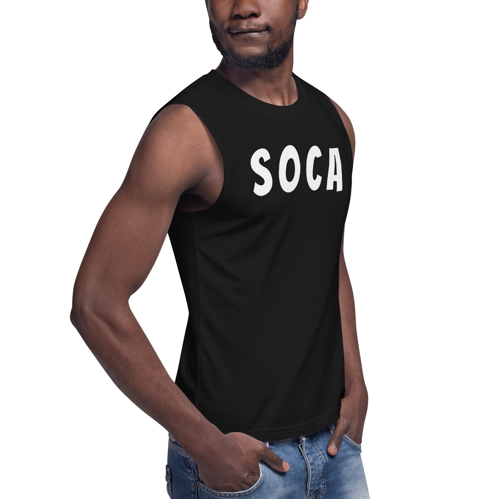 Fete & Soca Muscle Shirt (Unisex)-Fete Massive