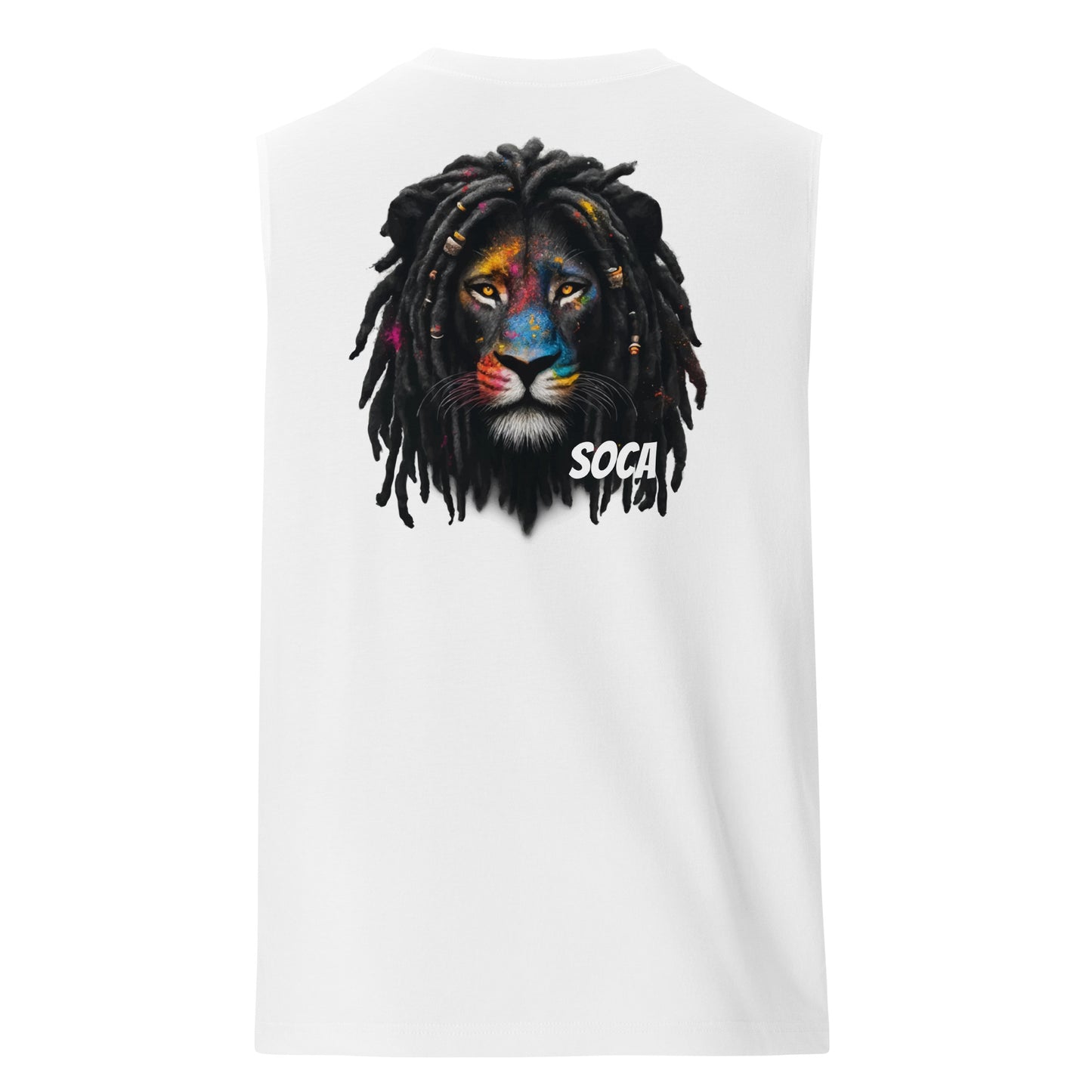 "D Road" Soca Fete Massive Designer Muscle Shirt (Unisex)