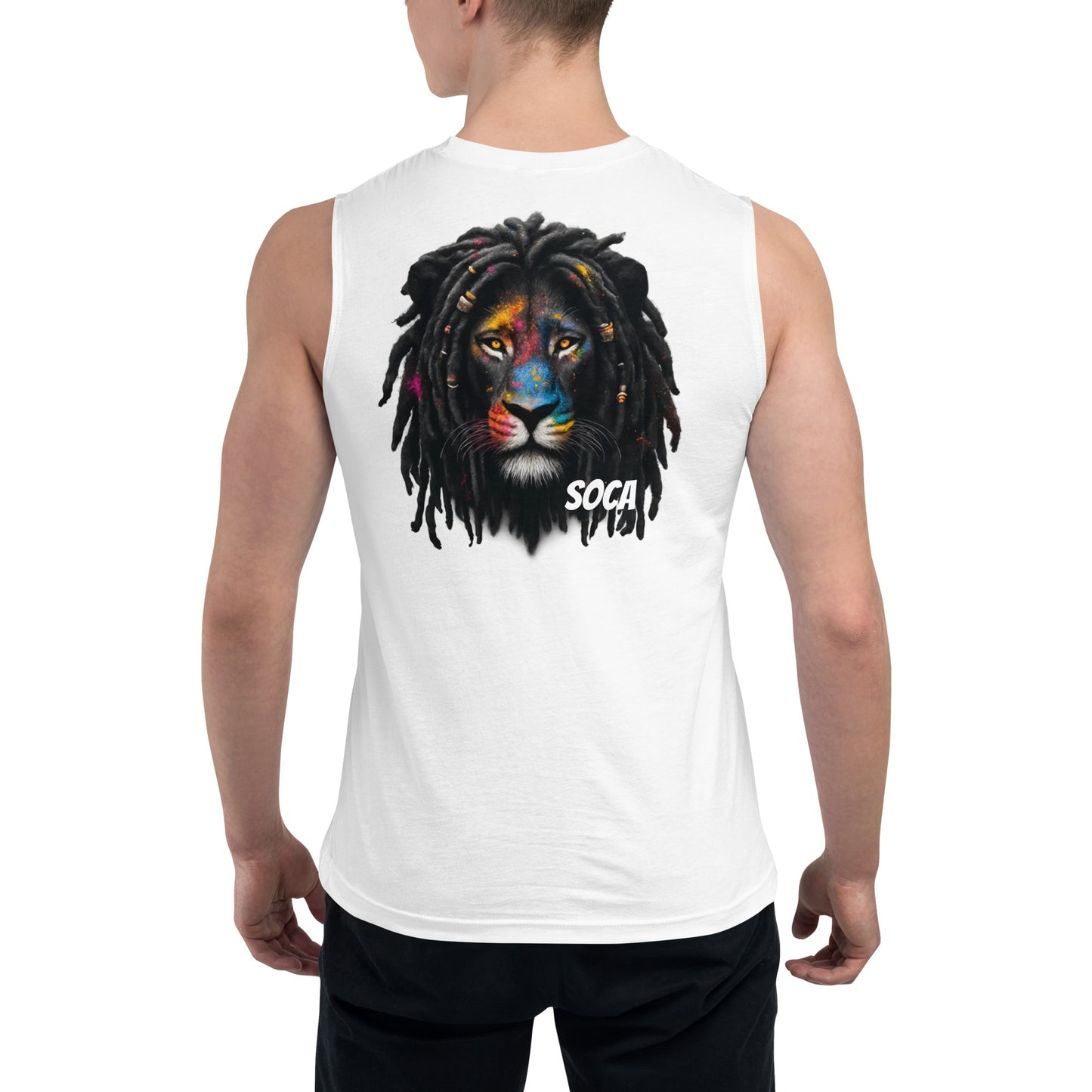 "D Road" Soca Fete Massive Designer Muscle Shirt (Unisex)