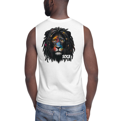 "D Road" Soca Fete Massive Designer Muscle Shirt (Unisex)-Fete Massive