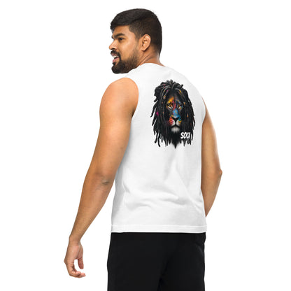 "D Road" Soca Fete Massive Designer Muscle Shirt (Unisex)-Fete Massive