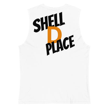 "D Road" Shell Fete Massive designer Muscle Shirt