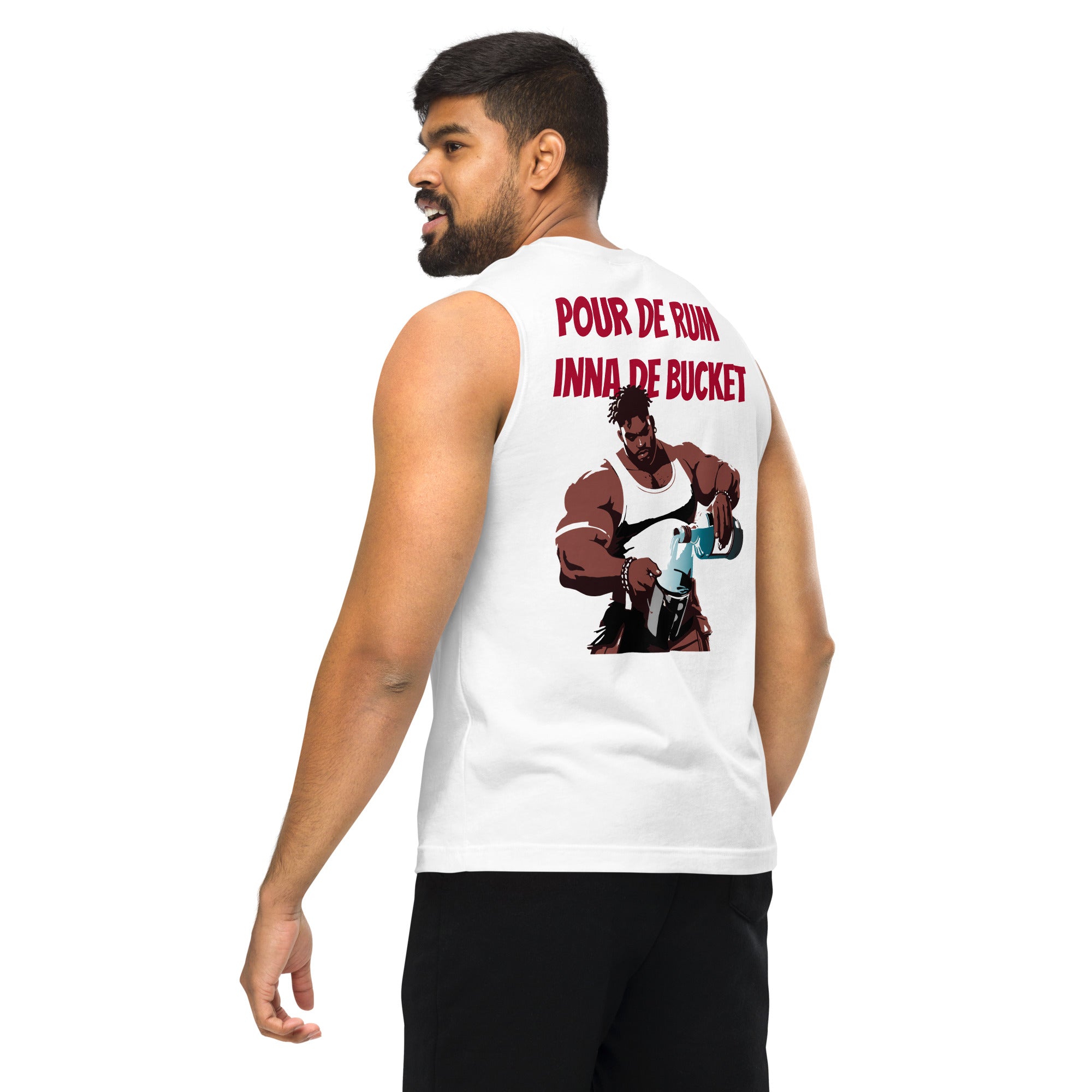 Rum in the bucket: Fete Massive Designer Muscle Shirt-Fete Massive